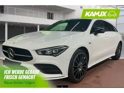 Gebraucht Mercedes CLA250e Shooting Brake AMG line 160 PS (117 kW) 2021 Weiß Kombi