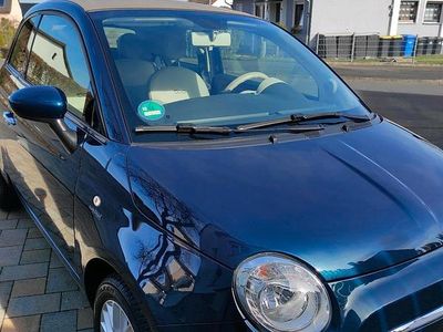 Gebraucht Fiat 500C Lounge 69 PS (50 kW) 2014 Blau Cabrio