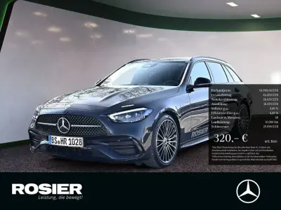 Brugt Mercedes C220 AMG line 200 HK (147 kW) 2026 Grå Stationcar