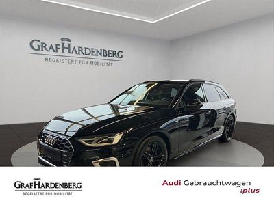 Gebraucht Audi A4 S-Line 150 PS (110 kW) 2022 Mythosschwarz metallic Kombi