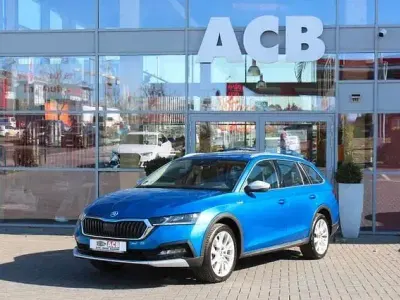Gebraucht Skoda Octavia Scout 4x4 200 PS (147 kW) 2022 Schwarzmagic perleffekt (metallic) Kombi