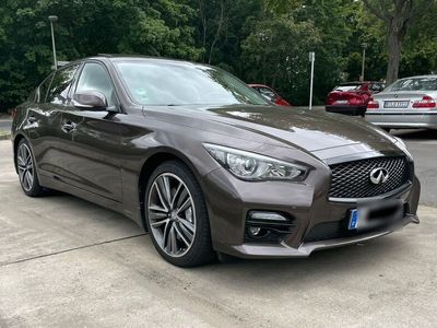 gebraucht Infiniti Q50 S Hybrid AWD Sport Tech Limo BOSE LEDER 360