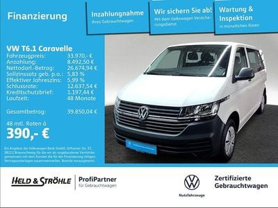 Second-hand VW Caravelle Trendline 110 CP (80 kW) 2022 Alb Van