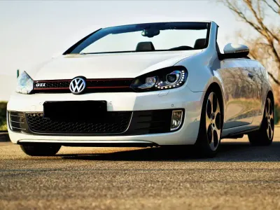 Gebraucht VW Golf Cabriolet GTI 211 PS (155 kW) 2012 Weiß Cabrio