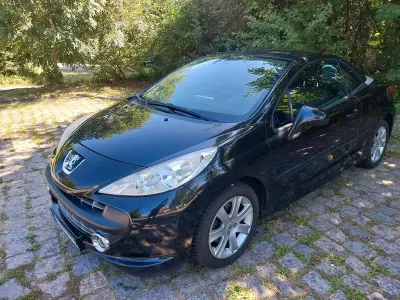 Gebraucht Peugeot 207 CC 120 PS (88 kW) 2008 Schwarz Cabrio