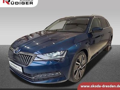 Gebraucht Skoda Superb Style 150 PS (110 kW) 2022 Blau Kombi