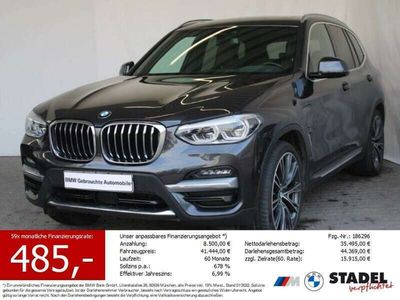 gebraucht BMW X3 xDr30e LuxuryLine Navi.LED.HuD.360°.Pano.AHK