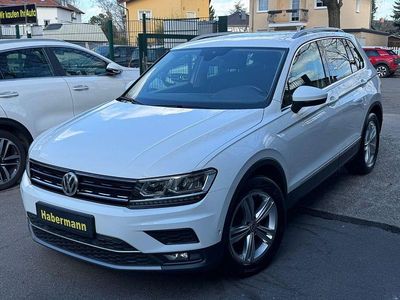 Second-hand VW Tiguan Highline 150 CP (110 kW) 2019 Alb SUV