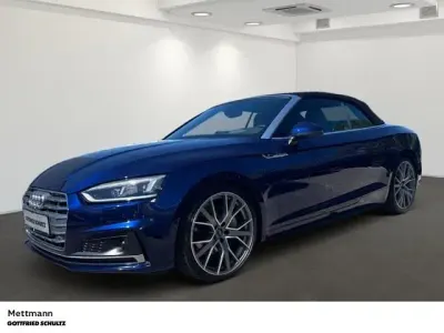 Gebraucht Audi A5 Cabriolet S-Line 245 PS (180 kW) 2019 Blau Cabrio