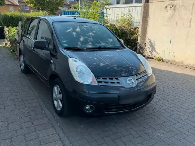 Gebraucht Nissan Note 88 PS (64 kW) 2007 Schwarz Kleinwagen