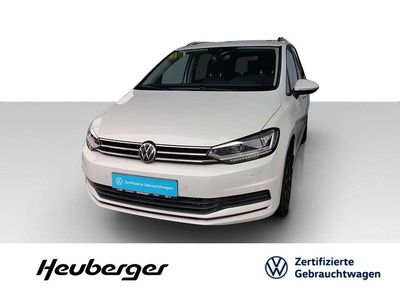 Gebraucht VW Touran Move 150 PS (110 kW) 2024 Oryxweiß perlmutteffekt Van / Kleinbus