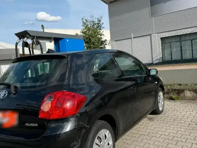 Gebraucht Toyota Auris Luna 97 PS (71 kW) 2007 Schwarz Kleinwagen