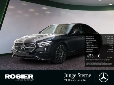 Brugt Mercedes E220 Premium 197 HK (144 kW) 2025 Sort Sedan
