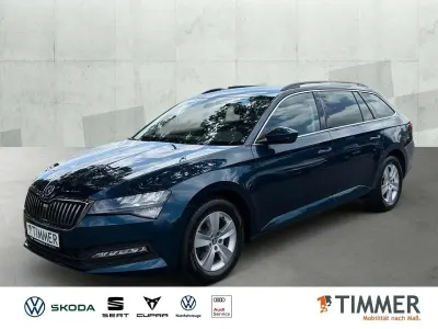 Gebraucht Skoda Superb Ambition 150 PS (110 kW) 2023 Blau Kombi