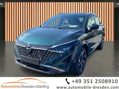 Gebraucht Nissan Qashqai Tekna+ 158 PS (116 kW) 2024 Grün ocean deep (metallic) SUV