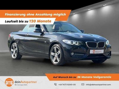 gebraucht BMW 218 i Sport Line Leder Xenon Navi PDC