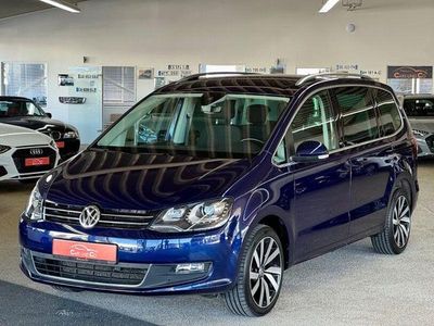Gebraucht VW Sharan 184 PS (135 kW) 2018 Blau Van / Kleinbus