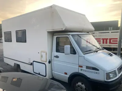 Gebraucht Iveco Daily 103 PS (75 kW) 1994 Weiß Van / Kleinbus