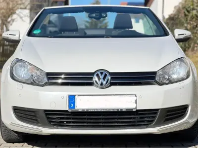Gebraucht VW Golf Cabriolet 122 PS (89 kW) 2013 Weiß Cabrio