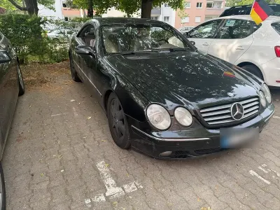 Gebraucht Mercedes CL500 308 PS (226 kW) 2000 Schwarz Coupé