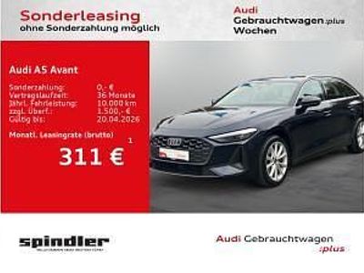 Gebraucht Audi A5 Basis 204 PS (150 kW) 2025 Blau (firmamentblau metallic) Kombi