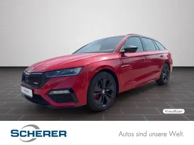 Gebraucht Skoda Octavia RS 245 PS (180 kW) 2024 Velvetrot premium metallic (metallic) Limousine