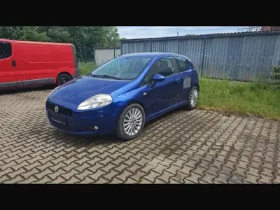 Gebraucht Fiat Grande Punto Sport 120 PS (88 kW) 2009 Blau Kleinwagen