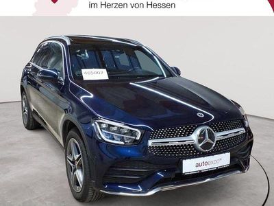 Blau Gebraucht 2022 Mercedes GLC300 AMG SUV | 38.989 € (Etwas zu teuer)