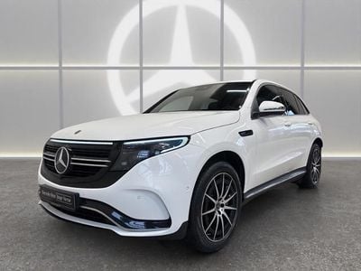 Weiss Gebraucht 2022 Mercedes EQC400 AMG line SUV | 35.930 € (Guter Preis)
