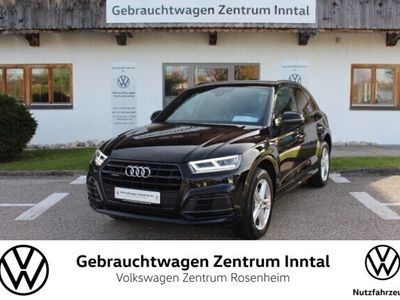 gebraucht Audi Q5 S-Line Ext. 40 TDI quattro s-tronic sport (AHK,Navi,LED)