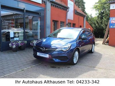 Blau Gebraucht 2021 Opel Astra Elegance Kombi | 15.990 € (Guter Preis)