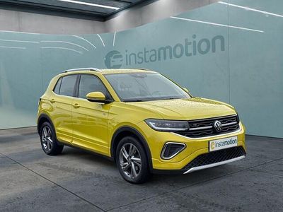 Usata VW T-Cross R-line 116 CV (85 kW) 2024 Giallo SUV