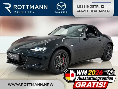 Neu Mazda MX5 Homura-Line 132 PS (97 kW) 2026 Schwarz Cabrio