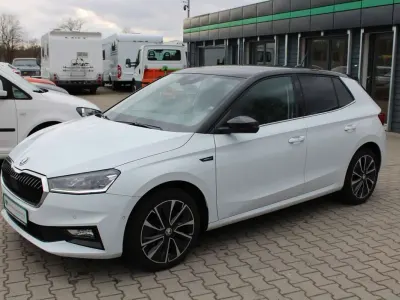 Gebraucht Skoda Fabia First Edition 110 PS (80 kW) 2021 Weiß Limousine