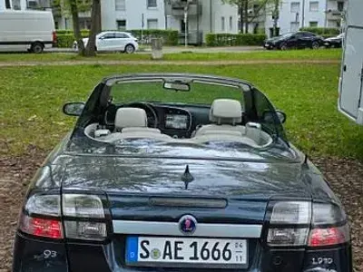 Gebraucht Saab 9-3 Cabriolet Vector 150 PS (110 kW) 2009 Blau Cabrio