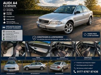 Second-hand Audi A4 101 CP (74 kW) 1996 Gri Berlinǎ