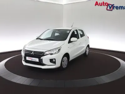 Begagnad Mitsubishi Space Star 71 HK (52 kW) 2021 Vit Halvkombi