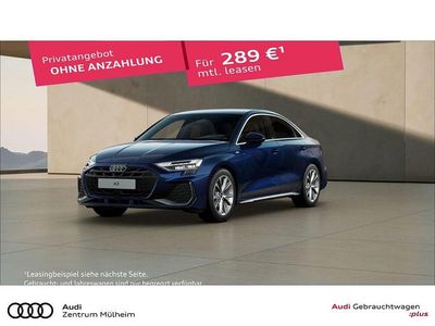 Gebraucht Audi A3 S-Line 116 PS (85 kW) 2025 Blau (navarrablau) Limousine