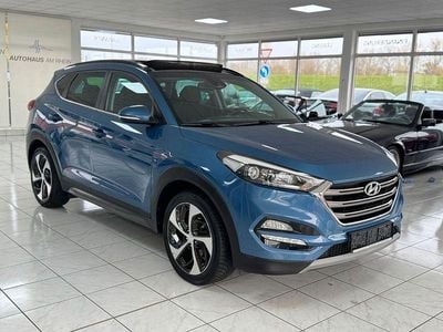 Blau Gebraucht 2017 Hyundai Tucson Style SUV | 17.990 € (Fairer Preis)