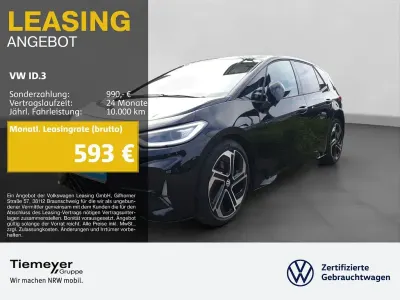 Gebraucht VW ID.3 GTX 210 kW (286 PS) 2025 Schwarz Kleinwagen