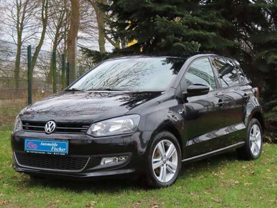 gebraucht VW Polo V Life 66 KW 1.Hand "Deep Black Perlcolor"