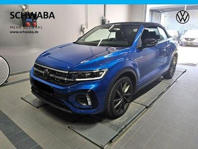 Brugt VW T-Roc Cabriolet R-line 150 HK (110 kW) 2023 Blå Cabriolet