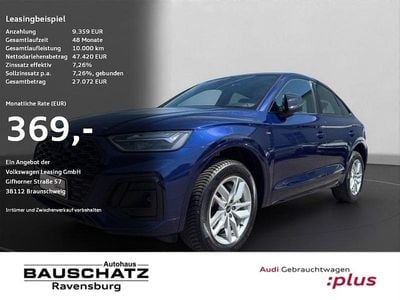 Blau Gebraucht 2023 Audi Q5 Sportback S-Line SUV | 45.620 € (Guter Preis)