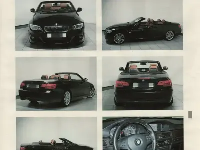 Gebraucht BMW 325 Cabriolet Performance 218 PS (160 kW) 2010 Schwarz Cabrio