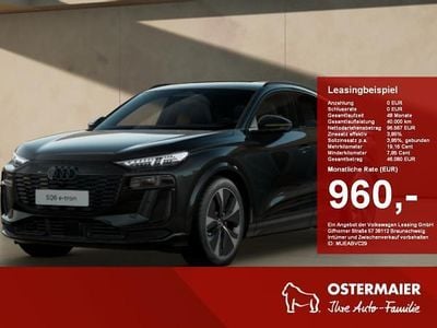 Neu Audi SQ6 Sportback e-tron Basis 359 kW (489 PS) 2026 Schwarz (mythosschwarz) SUV