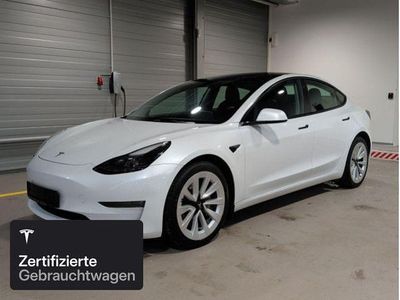 Weiß Gebraucht 2022 Tesla Model 3 Long Range AWD Limousine | 32.000 € (Fairer Preis)