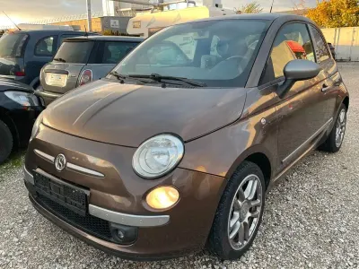 Gebraucht Fiat 500 Sport 69 PS (50 kW) 2009 Braun Cabrio