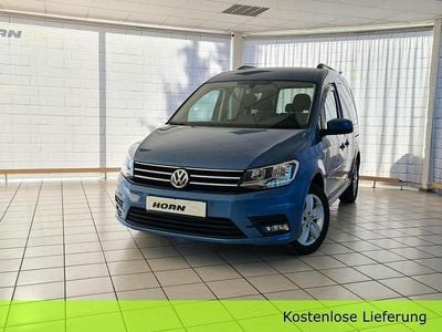 Gebraucht VW Caddy Comfortline 125 PS (91 kW) 2017 Blau Van / Kleinbus