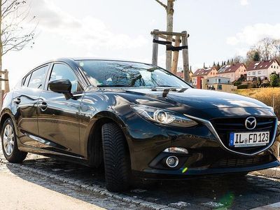 Gebraucht Mazda 3 Sports-Line 150 PS (110 kW) 2015 Schwarz Limousine