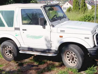 Gebraucht Suzuki Samurai 69 PS (50 kW) 1995 Weiß SUV